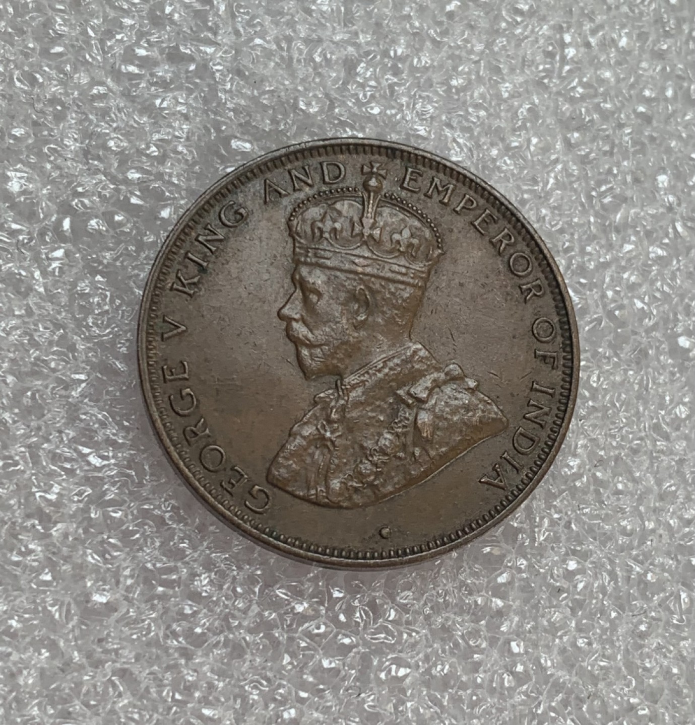 瓶子🏺第88期拍卖会 香港1933年乔治五世小一仙铜币