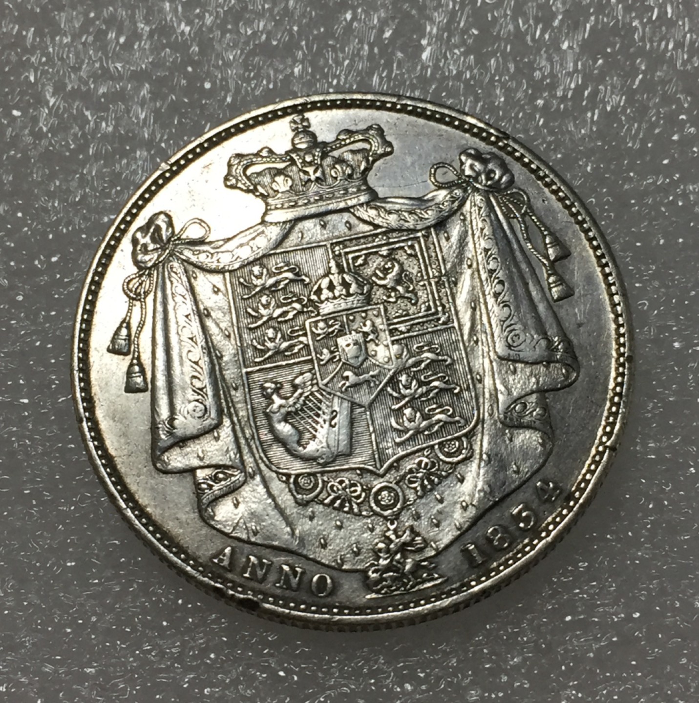 方圆集藏第四期专场 8144-英国1834年威廉四世半克朗银币