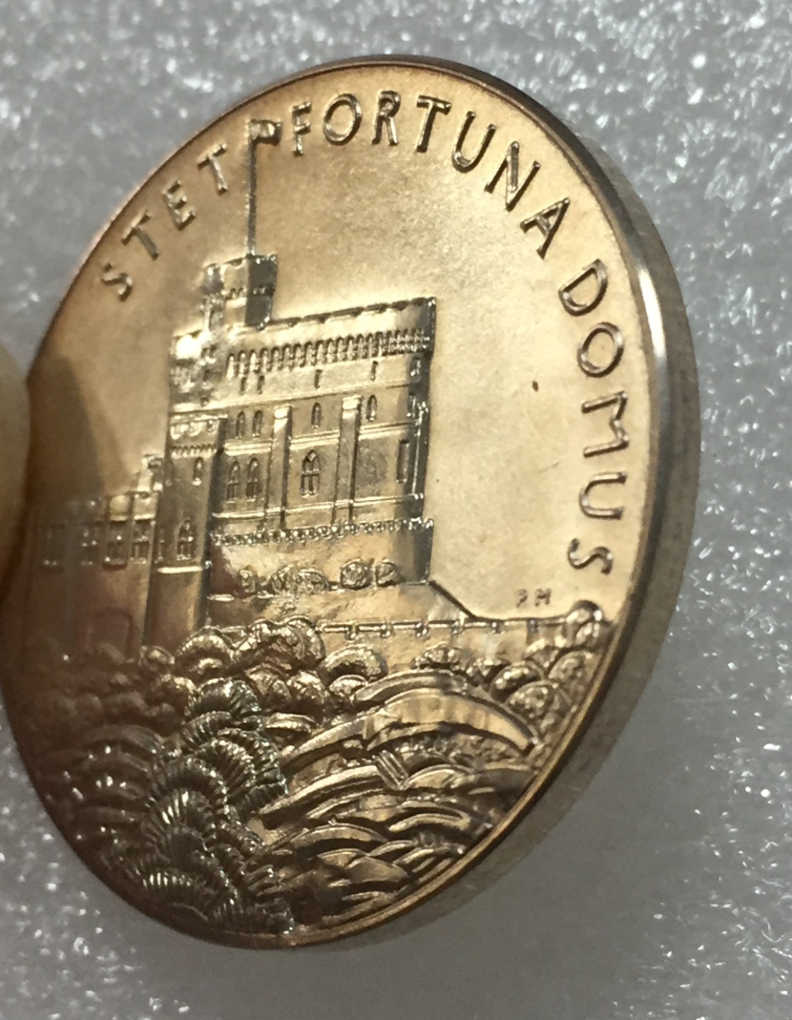 方圆集藏第四期专场 11421-英国1935年乔治五世玛丽皇后登基25周年银禧纪念银章