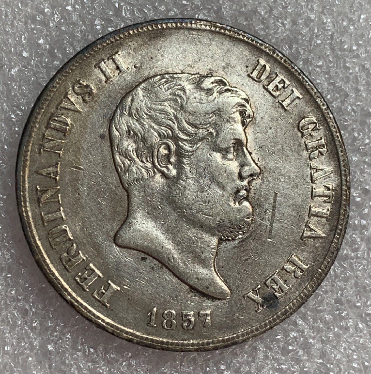 瓶子🏺第88期拍卖会 意大利那不勒斯和西西里岛1857年120G大银币