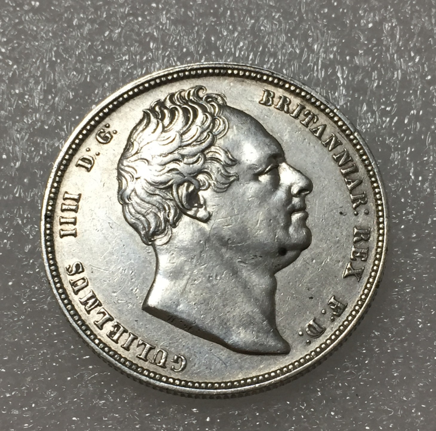 方圆集藏第四期专场 8144-英国1834年威廉四世半克朗银币