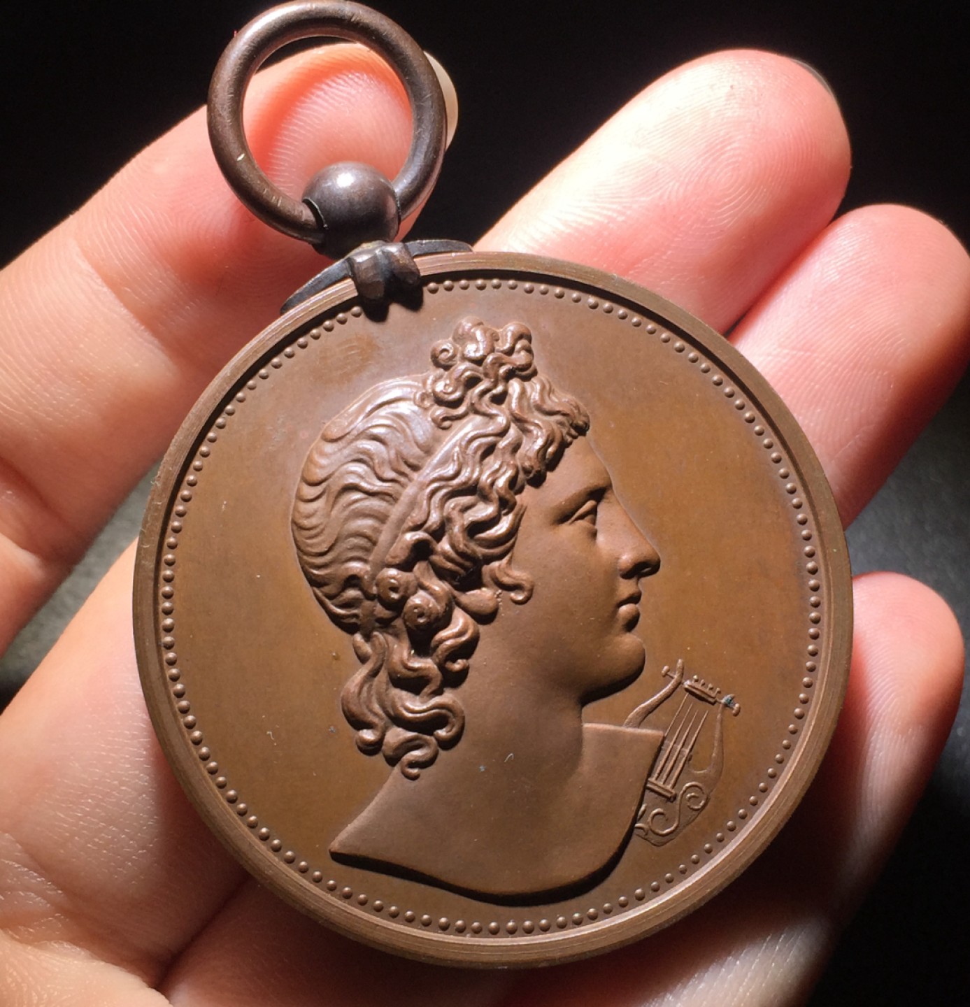 方圆集藏第四期专场 11423-英国1933年皇家音乐学院铜章