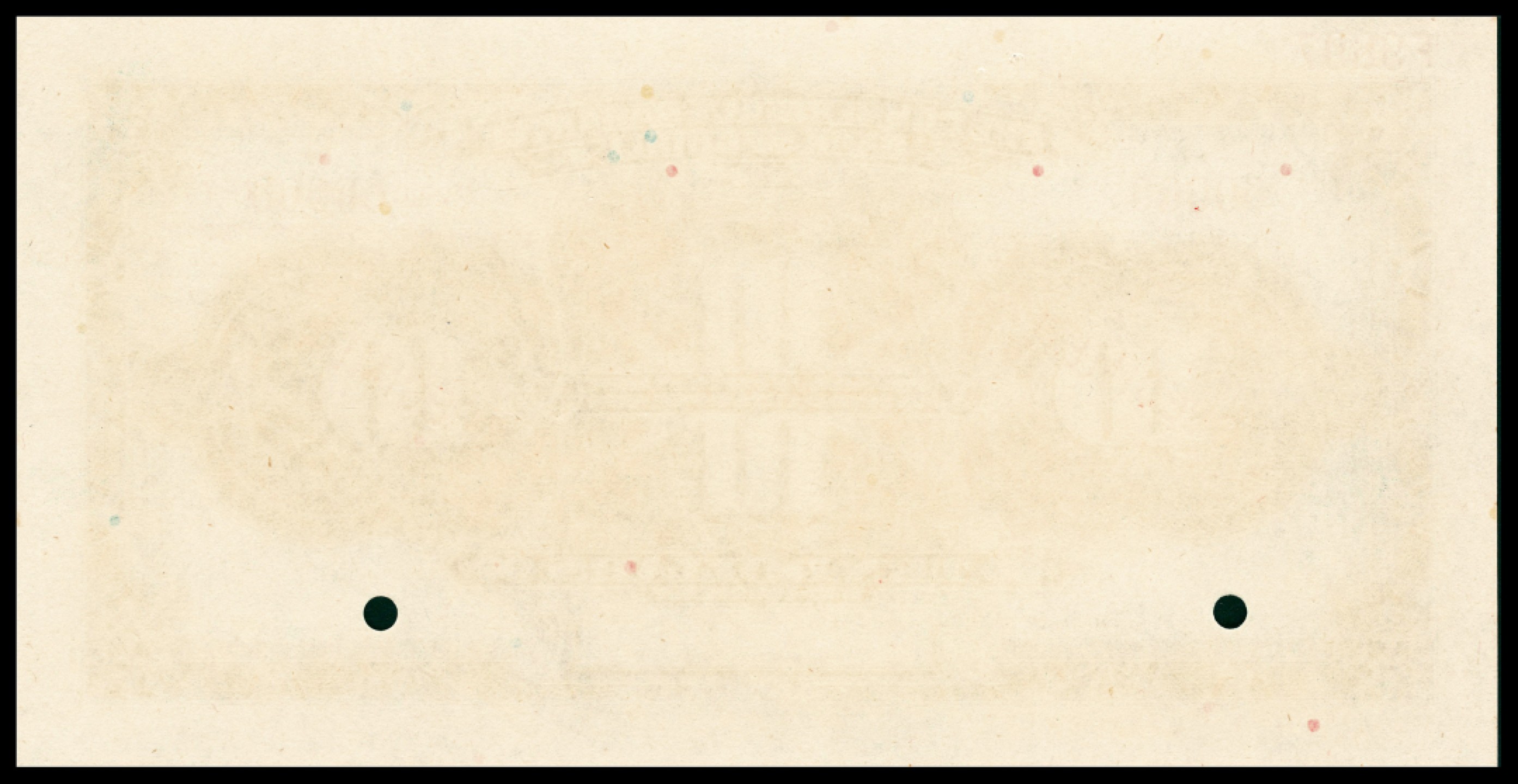 和合永通-杭州宜和2023年春拍纸钞专场 民国八年（1919年），北洋保商银行拾圆 正反样票各一枚 PMG 66 EPQ 号码 F 9697 背标 Rubber Stamp By Issuer