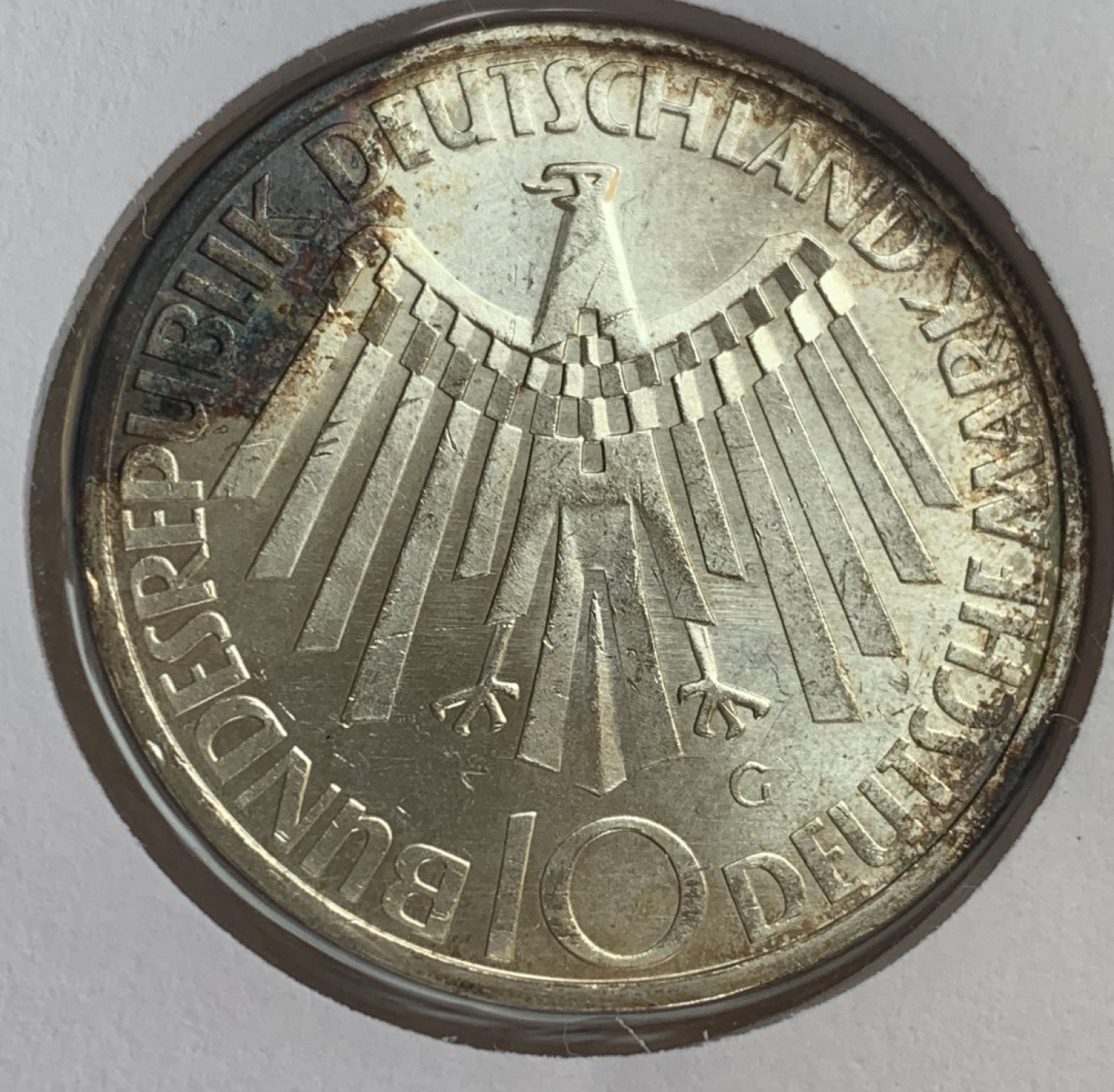 瓶子🏺第88期拍卖会 1972年德国奥运纪念币10马克银币  原封