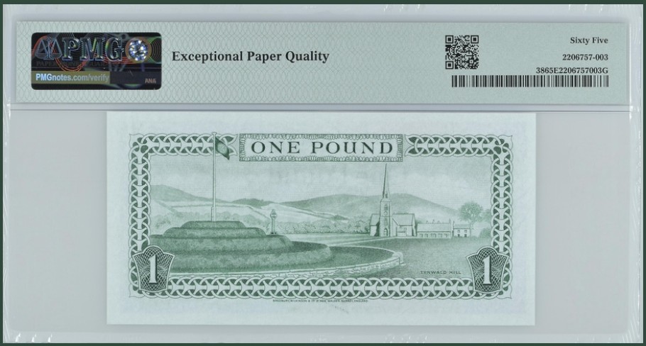 收藏联盟Quantum Auction 第253期拍卖  马恩岛1983年1镑 PMG65