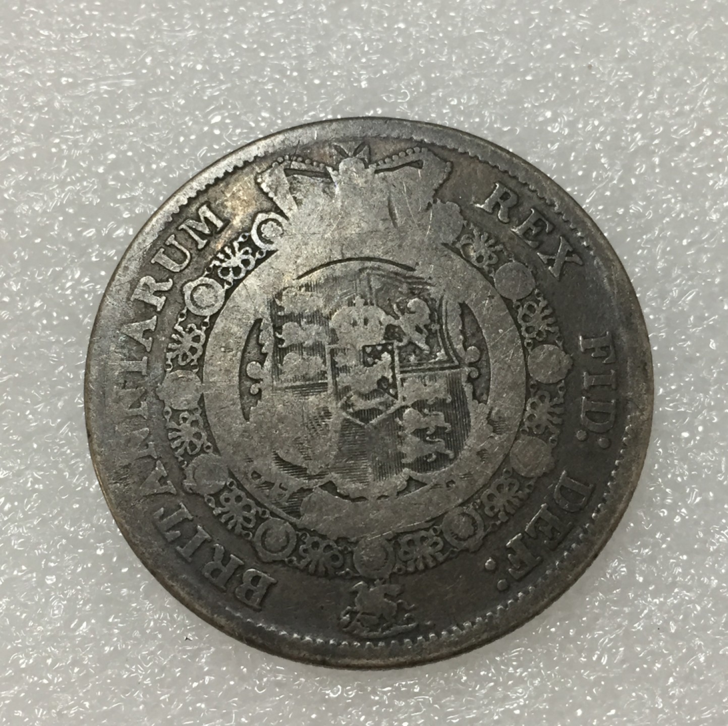 方圆集藏第四期专场 8060-英国1816年乔治三世半克朗银币