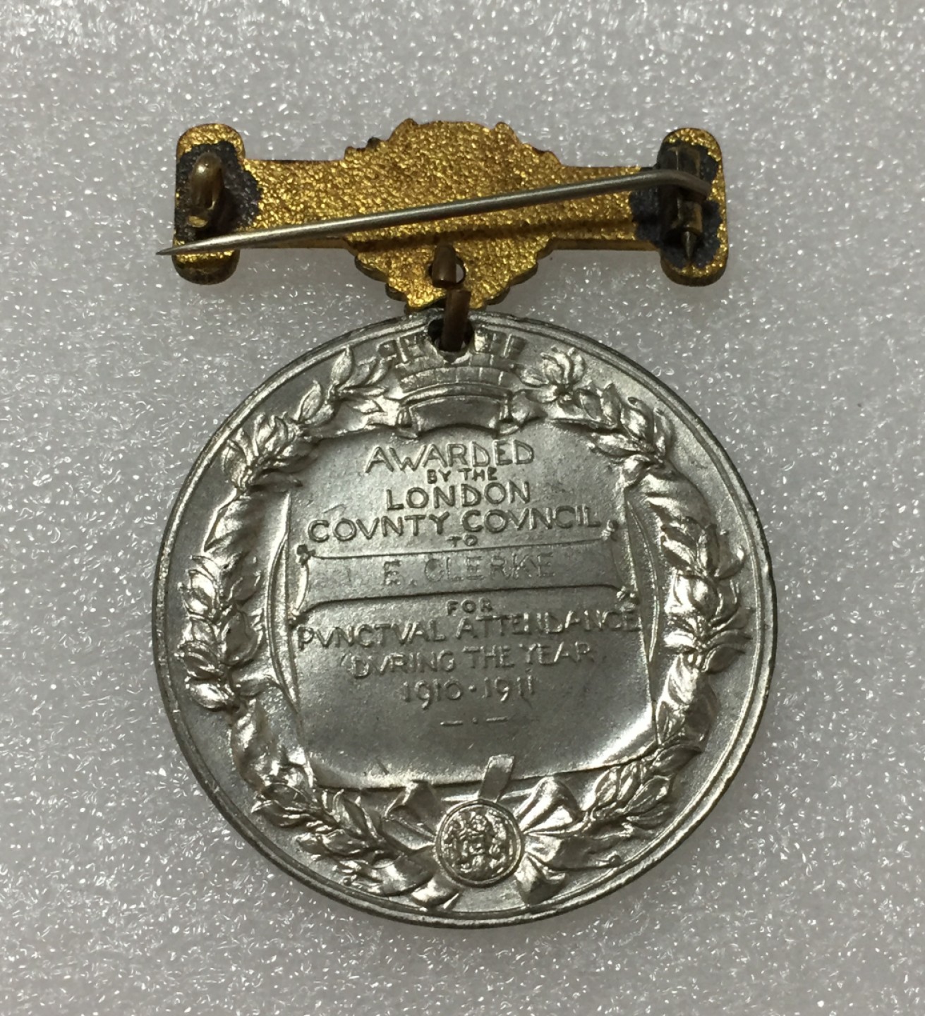 方圆集藏第四期专场 7788-英国1911年乔治五世像 伦敦市政议会纪念章 