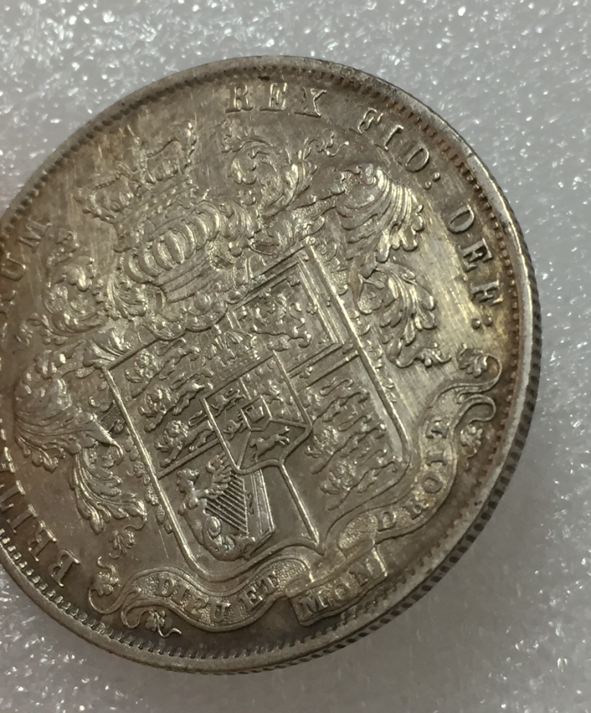 方圆集藏第四期专场 8188-英国1826年乔治四世半克朗银币