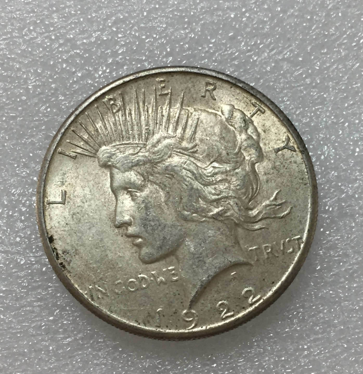 方圆集藏第四期专场 8832-美国1922年和平一美元银币