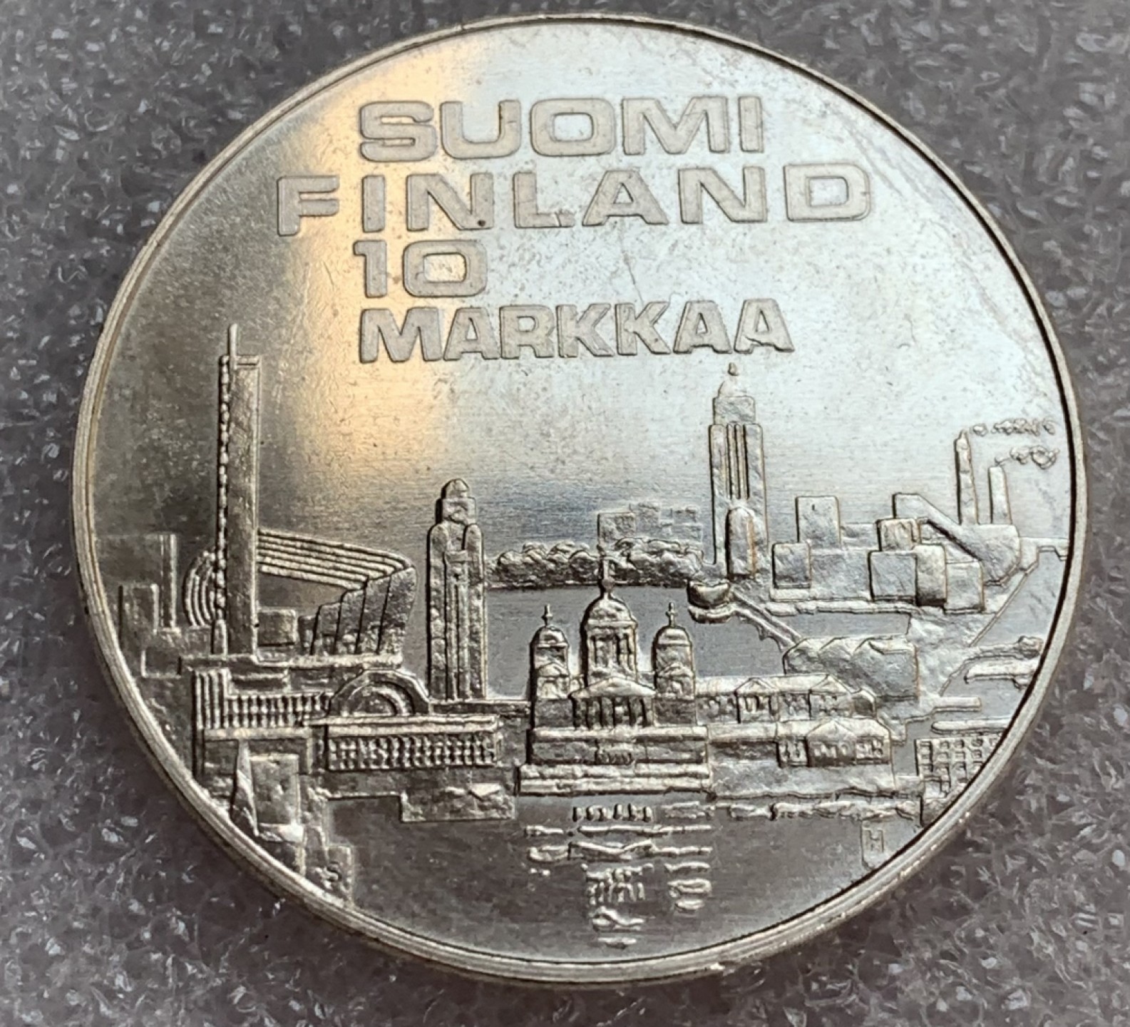 瓶子🏺第88期拍卖会 芬兰1971年 第十届欧洲田径锦标赛10马克普制纪念银币