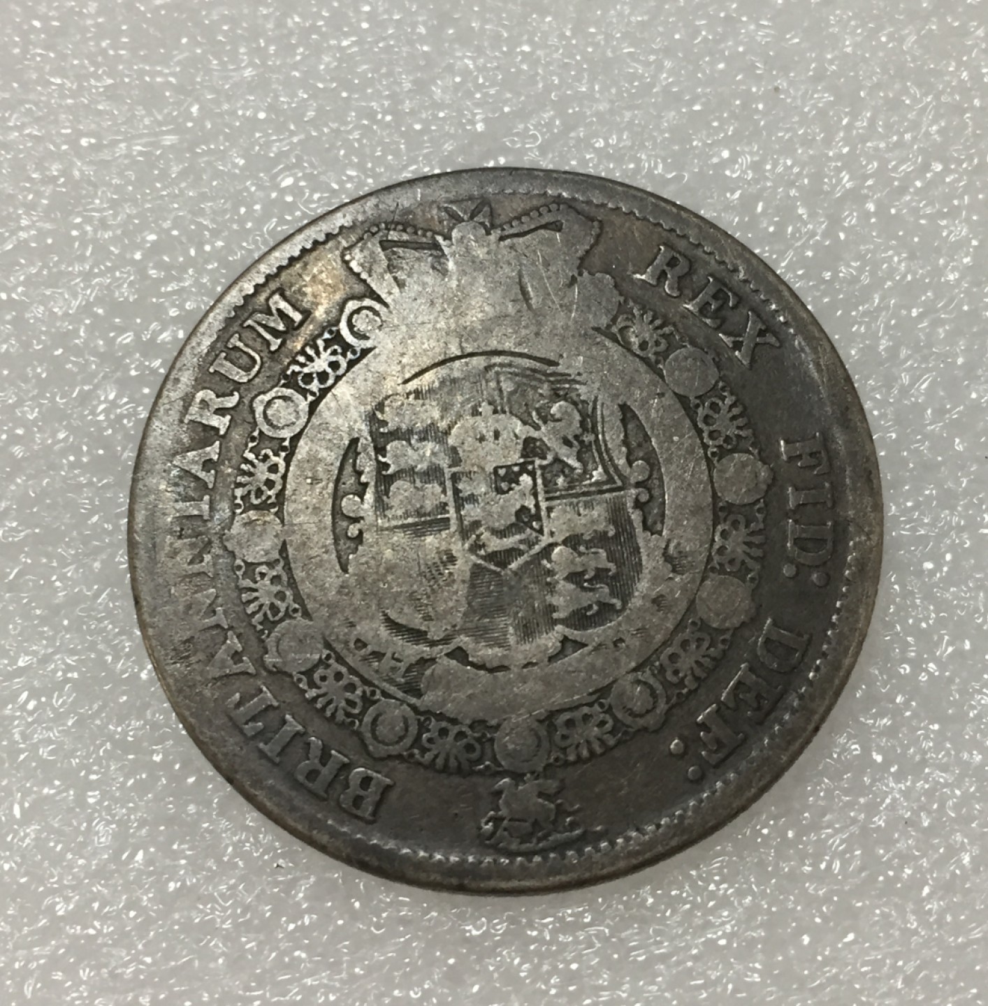 方圆集藏第四期专场 8060-英国1816年乔治三世半克朗银币