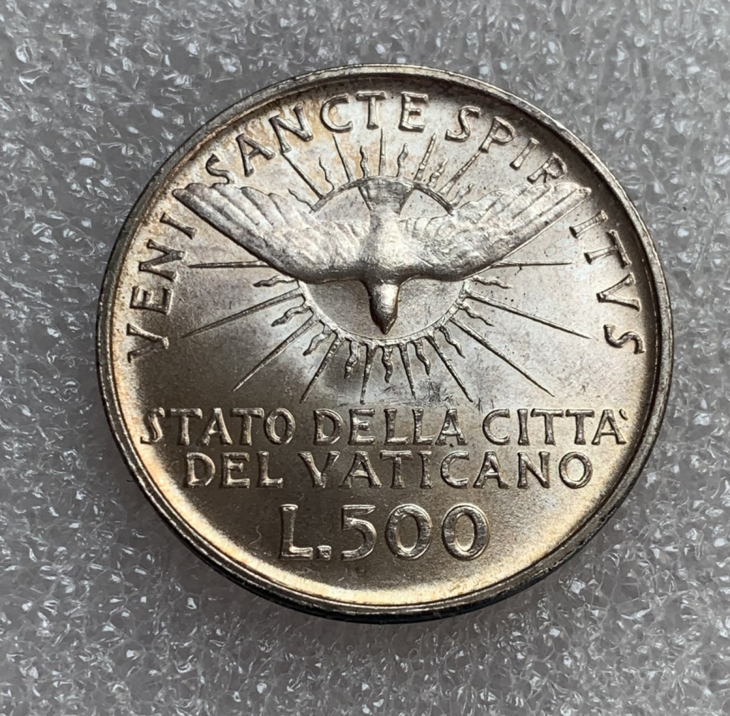 瓶子🏺第88期拍卖会 梵蒂冈1958年500里拉缺位银币