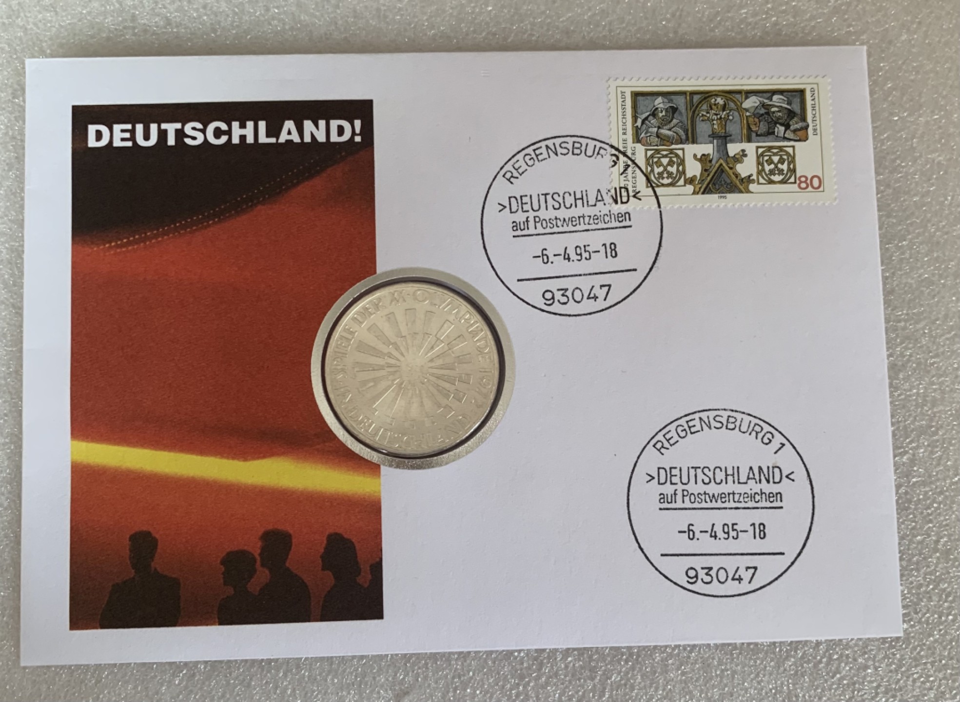 瓶子🏺第88期拍卖会 1972年德国奥运纪念币10马克银币  原封