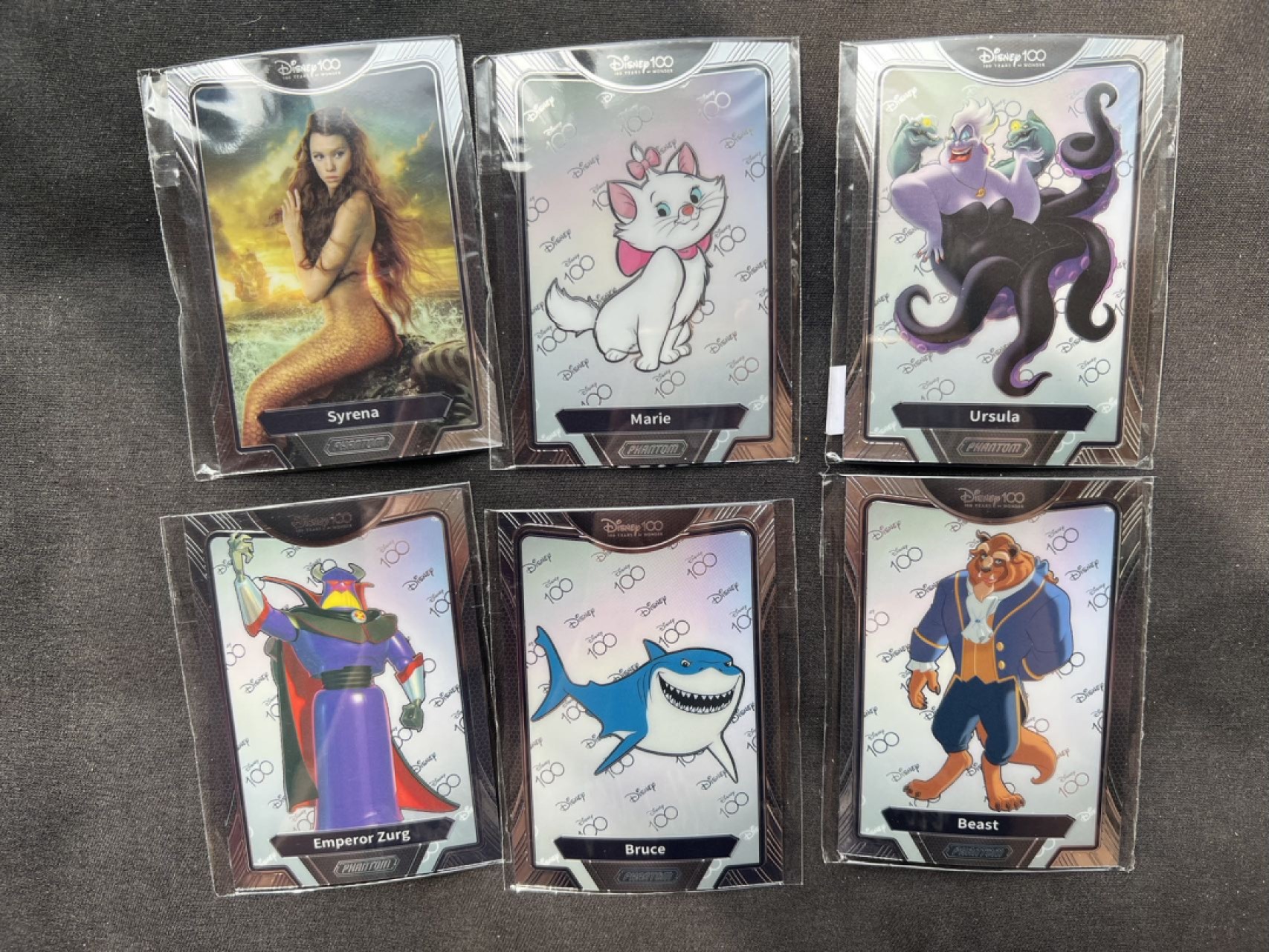 【稀奇送评】福利限时拍【第13期】 【卡卡沃】迪斯尼100周年普卡 6张 