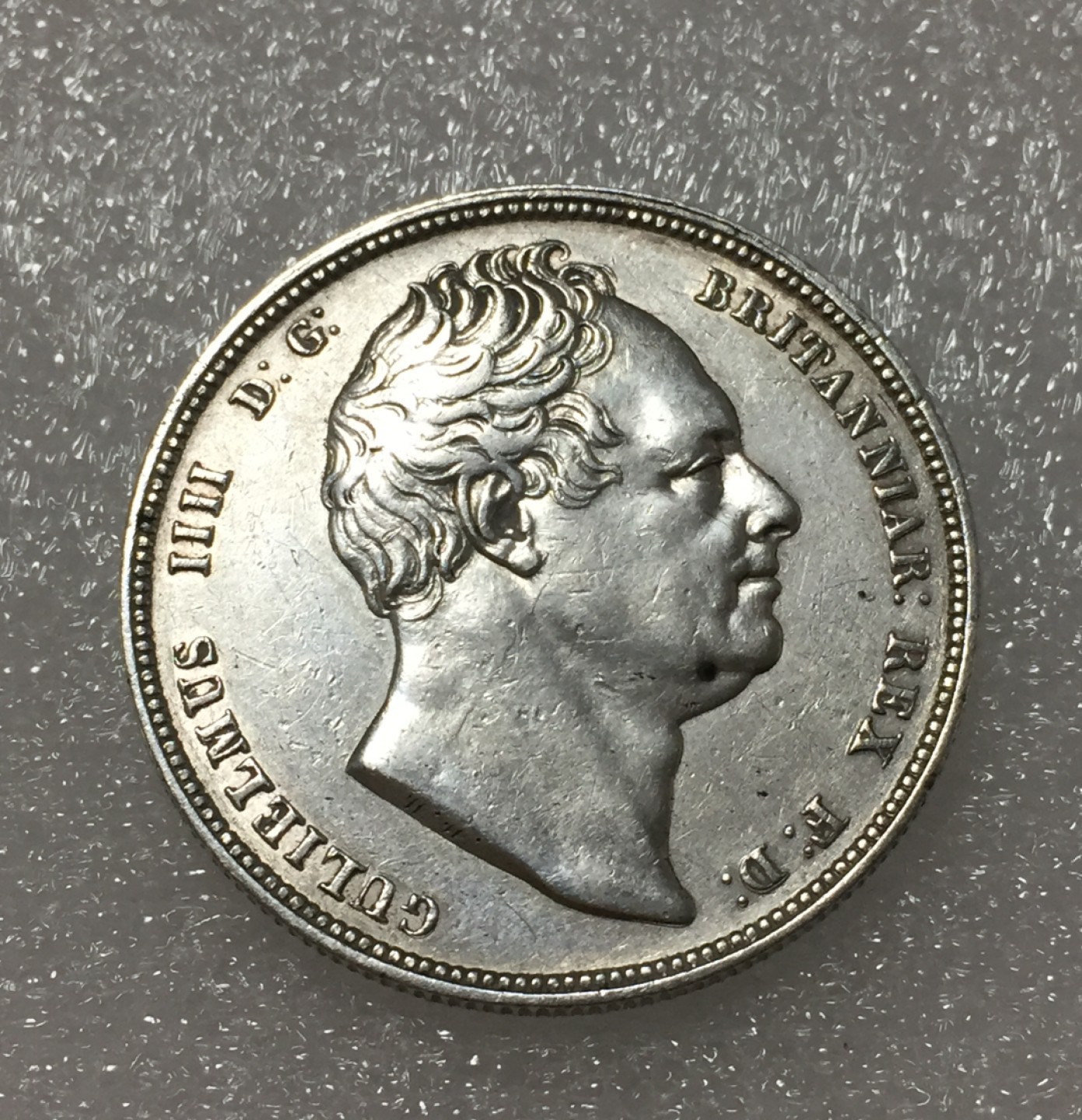 方圆集藏第四期专场 8144-英国1834年威廉四世半克朗银币