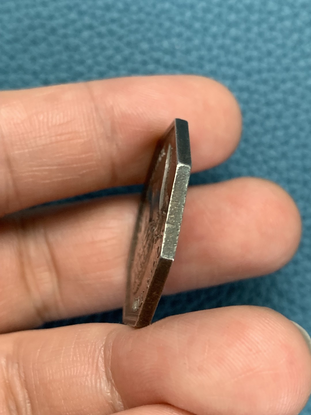 《竞宝斋》第157场-法国八角与章 专场！周日，周一，周四 3场 (全场包邮) 法国八角银质代币，警察和宪兵，10.87g，29.7mm，早期无边铭