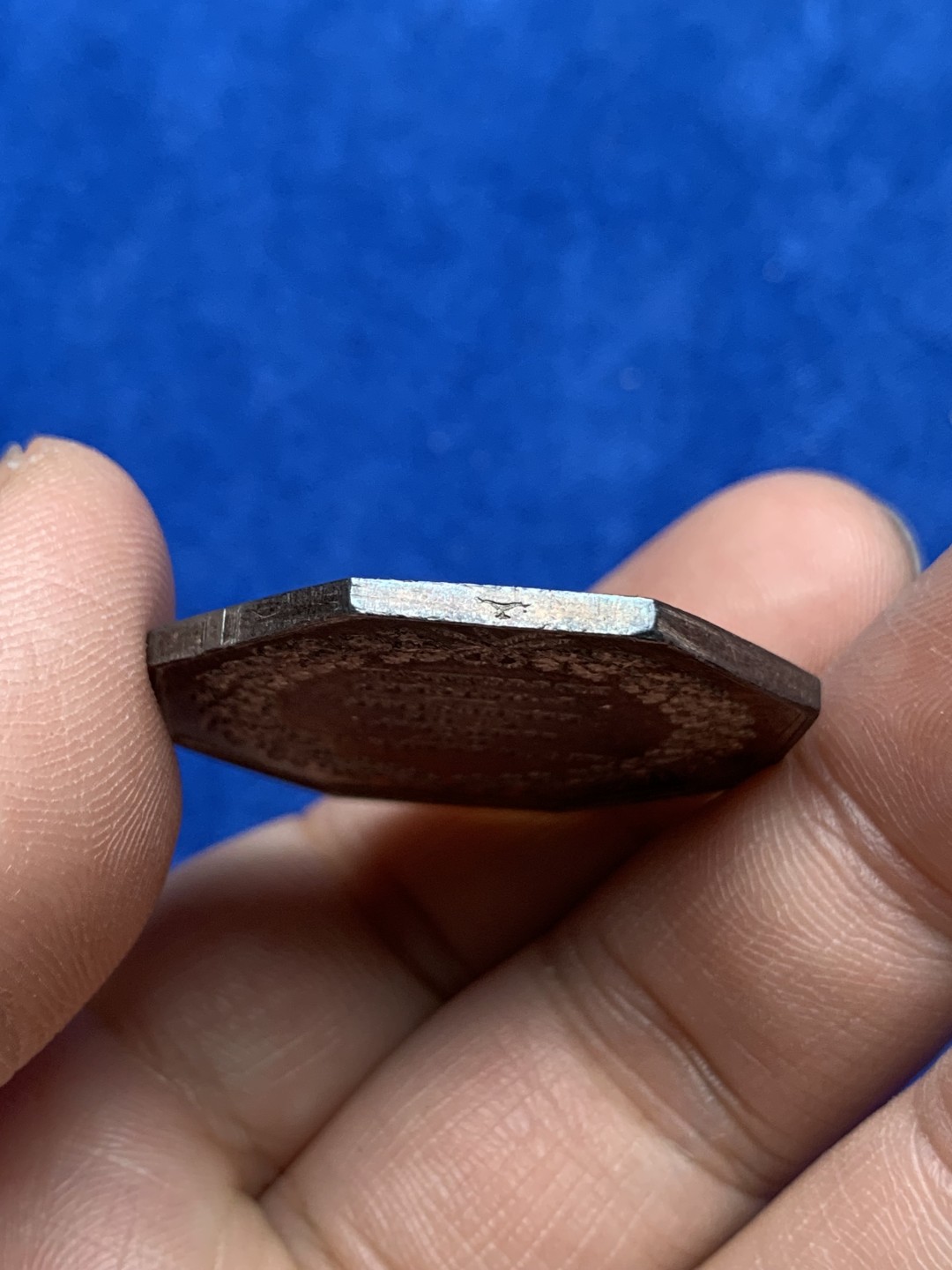 《竞宝斋》第157场-法国八角与章 专场！周日，周一，周四 3场 (全场包邮) 法国八角银质代币，雅克 拉菲特贸易和工业基金，17.92g，34.7mm，油灯边铭