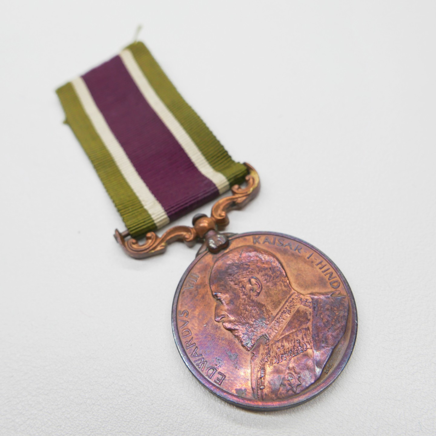 交易所2023-4-22群拍 英国清朝西藏战争奖章，铜版，中国近代史重要转折