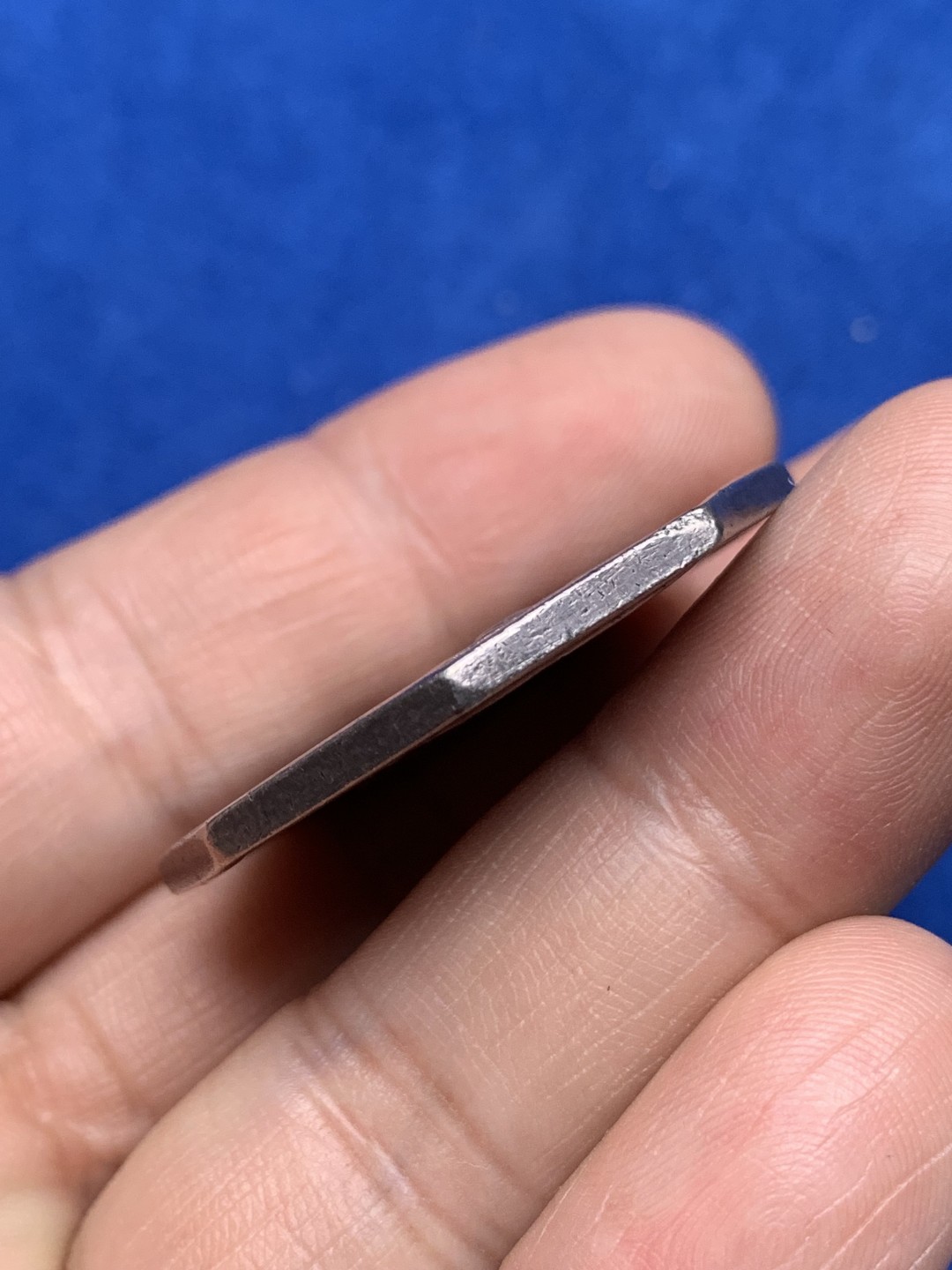 《竞宝斋》第157场-法国八角与章 专场！周日，周一，周四 3场 (全场包邮) 法国八角银质代币，火灾保险公司，21.45g，34.6mm，无边铭，后铸大版