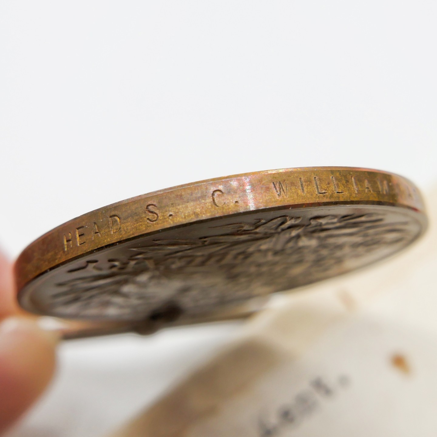 交易所2023-4-22群拍 英国志愿警察长期服役奖章，乔治五世版，原盒