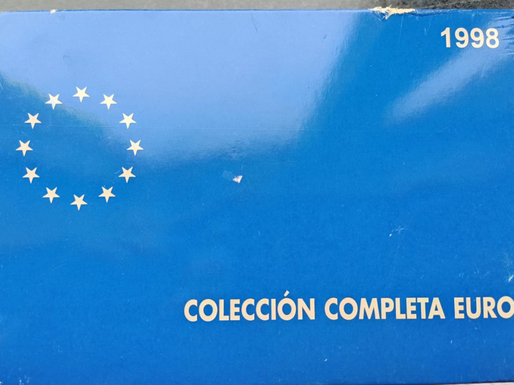 瓶子🏺第88期拍卖会 西班牙1998年欧元大银币精制套币  三枚币重量分别为168.75克33.62克6.72克