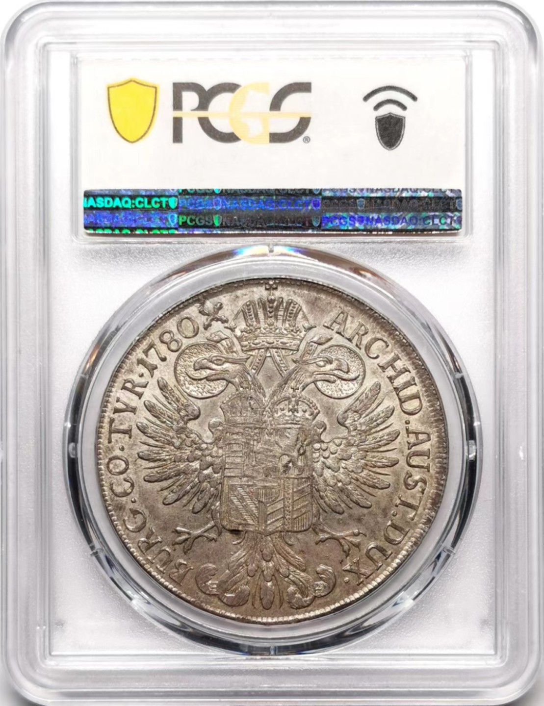 凡希社世界钱币微拍第二百三十六期 1780奥地利特蕾莎泰勒PCGS-AU53早期后铸！