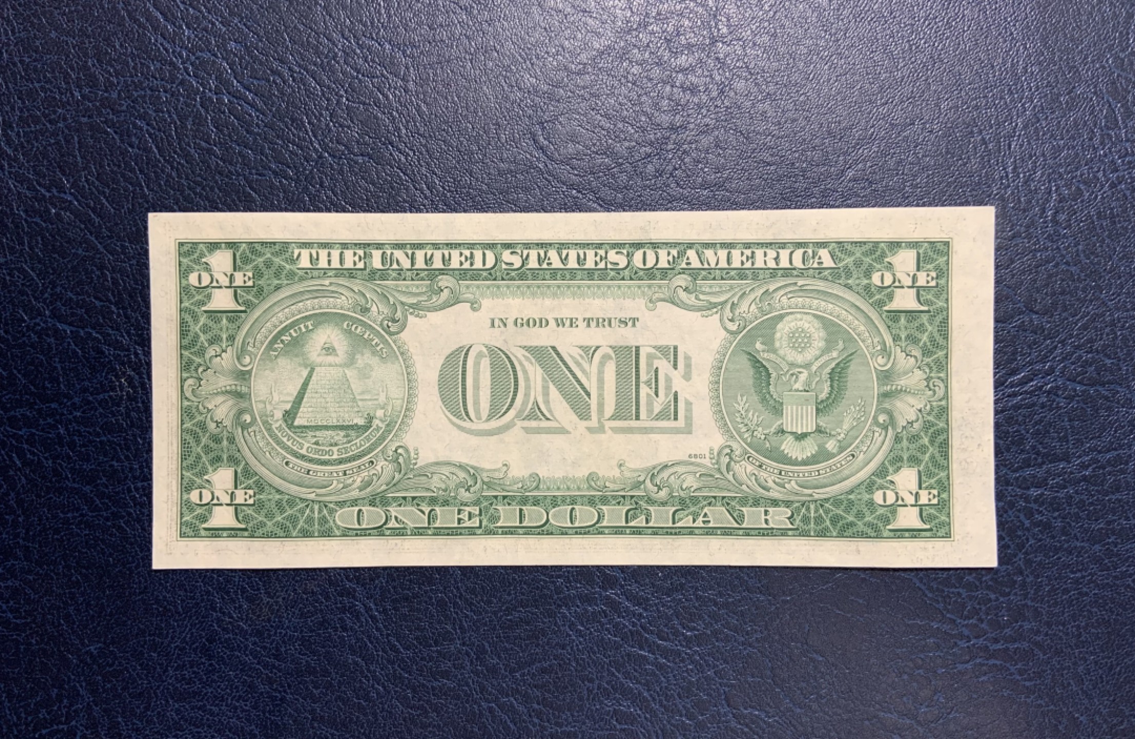 收藏联盟Quantum Auction 第253期拍卖  美国1935年1美元银币券 品相全新UNC 号码无47