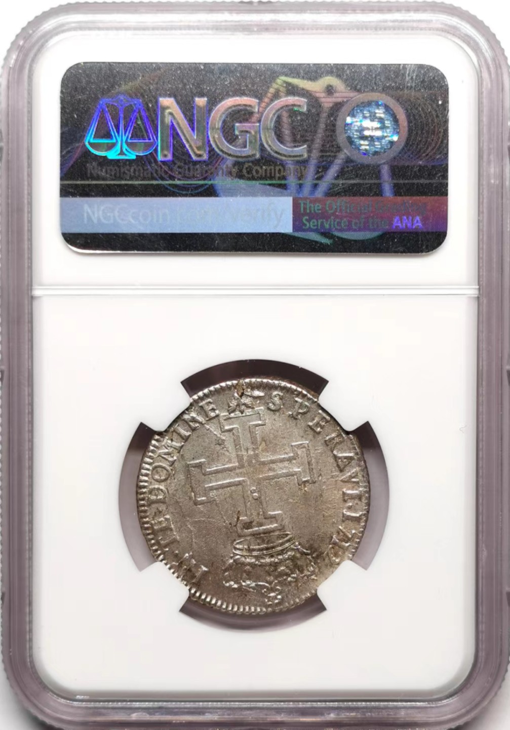 凡希社世界钱币微拍第二百三十六期 1712洛林公国Teston银币NGC-AU58品相难得！