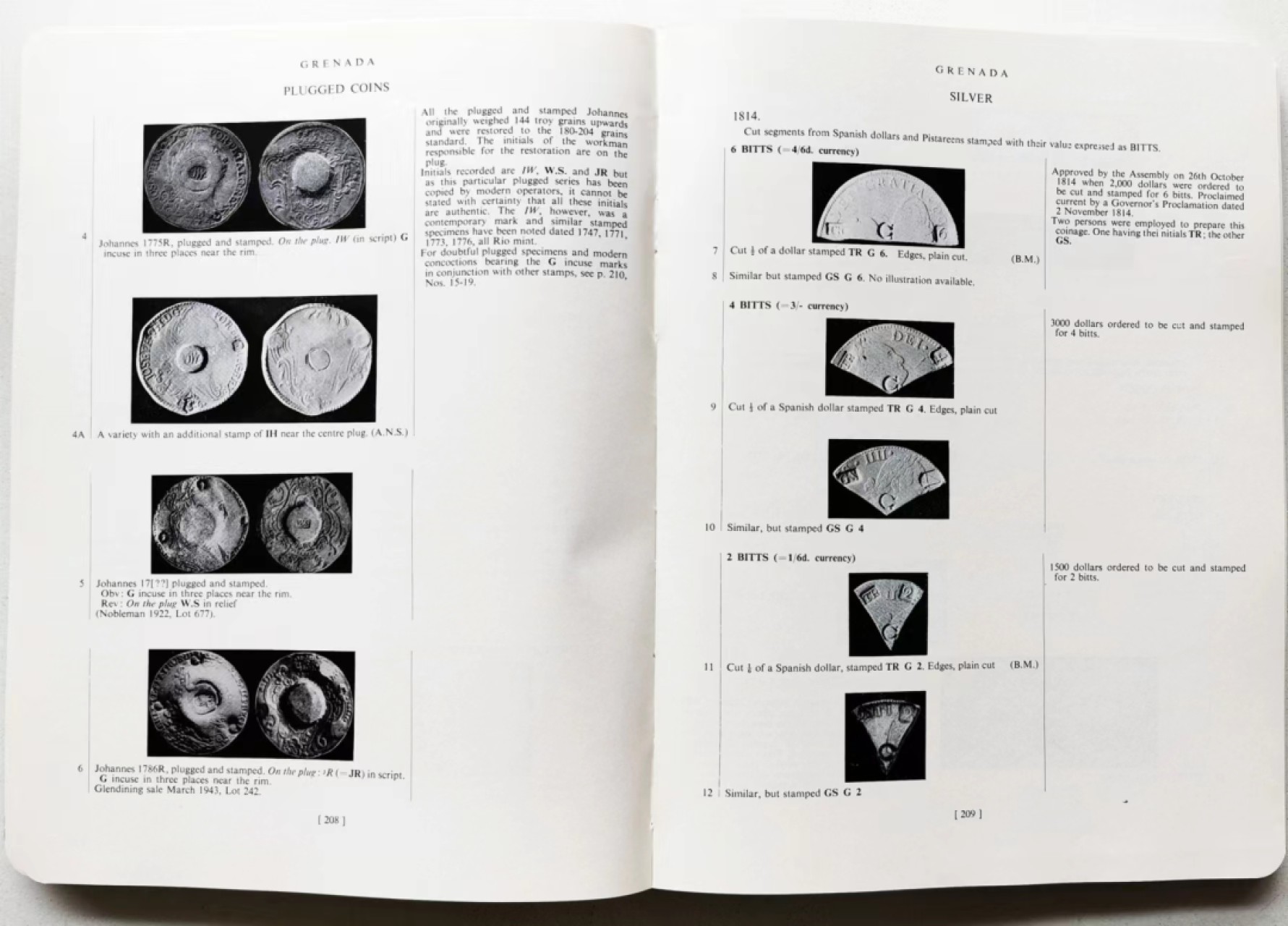凡希社世界钱币微拍第二百三十六期 PRIDMORE英联邦钱币目录-西印度 九品