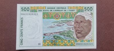 【币将精彩】世界钱币拍卖专场(2023-5-16) - 尼日尔1997年500法郎纸币UNC