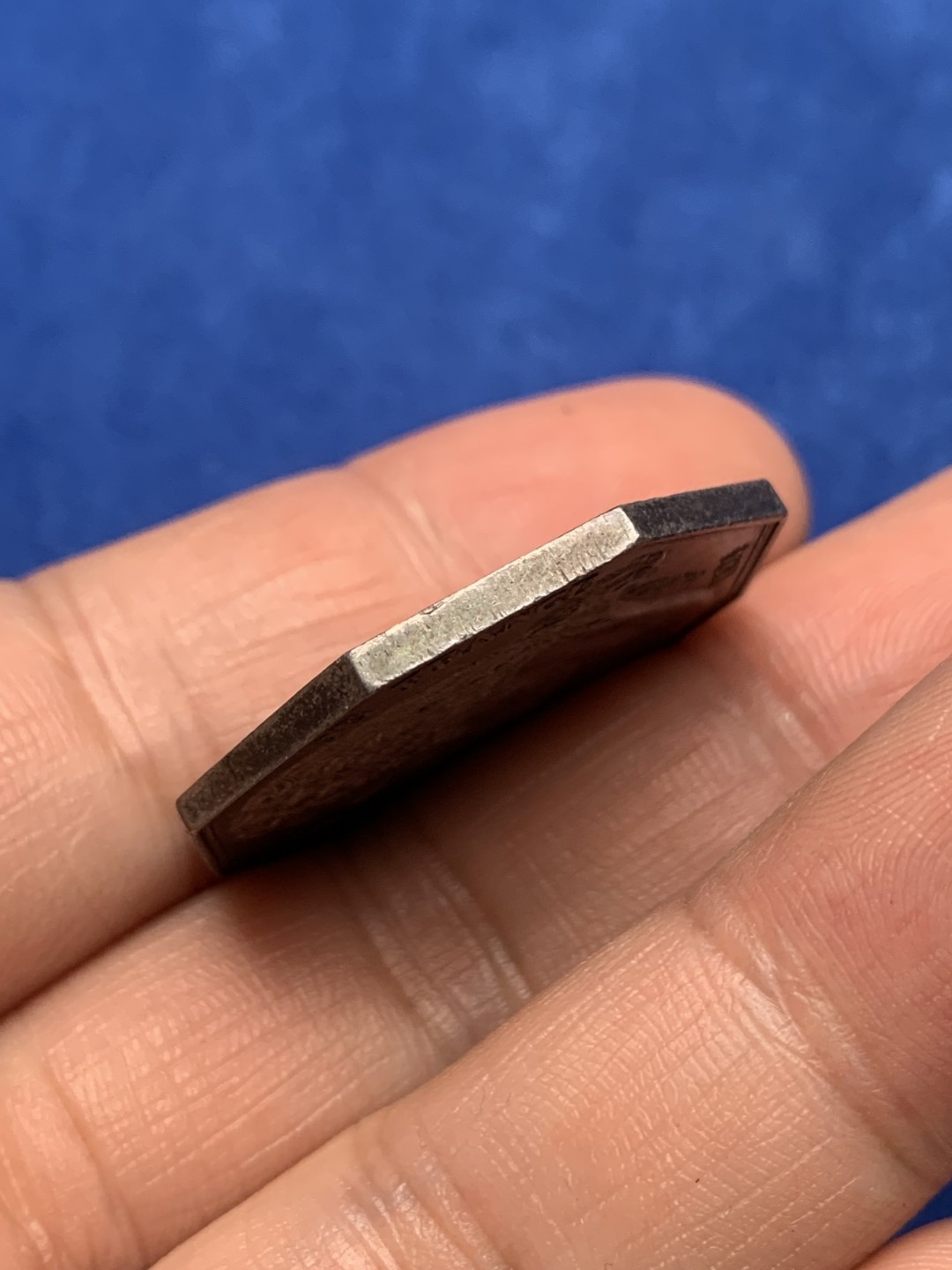 《竞宝斋》第157场-法国八角与章 专场！周日，周一，周四 3场 (全场包邮) 法国八角银质代币，1824年诺曼底地区勒阿弗尔市政委员会，正面路易十八，背面典型的地区火龙纹章，13.19g，31.8mm，早期无边铭，原味金黄包浆