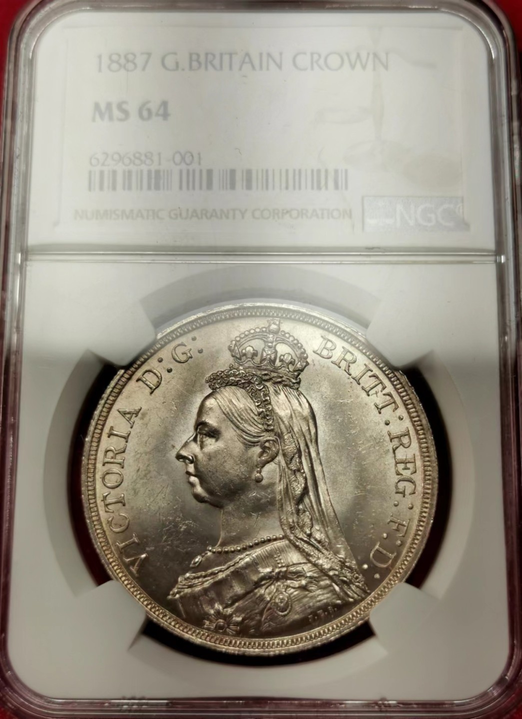 凡希社世界钱币微拍第二百三十六期 荐！1887英国老维高冠马剑NGC-MS64银光凝霜！