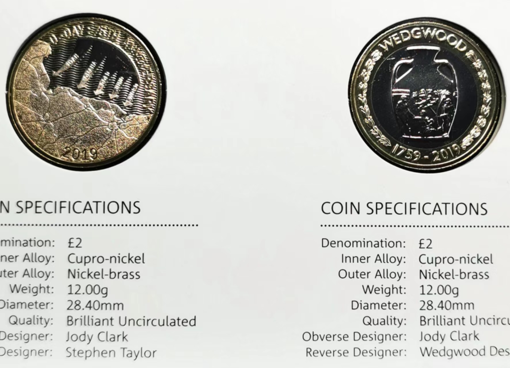 凡希社世界钱币微拍第二百三十六期 2019英国MINT SET维多利亚和她的时代 原装！