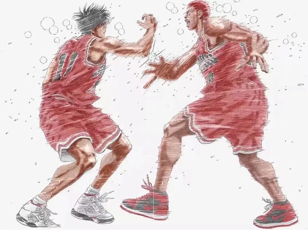 零元拍：灌篮高手大电影来了，特别奉献：井上雄彦亲笔签名 Jump50th SLAM DUNK allstar 灌篮高手300张限量艺术海报