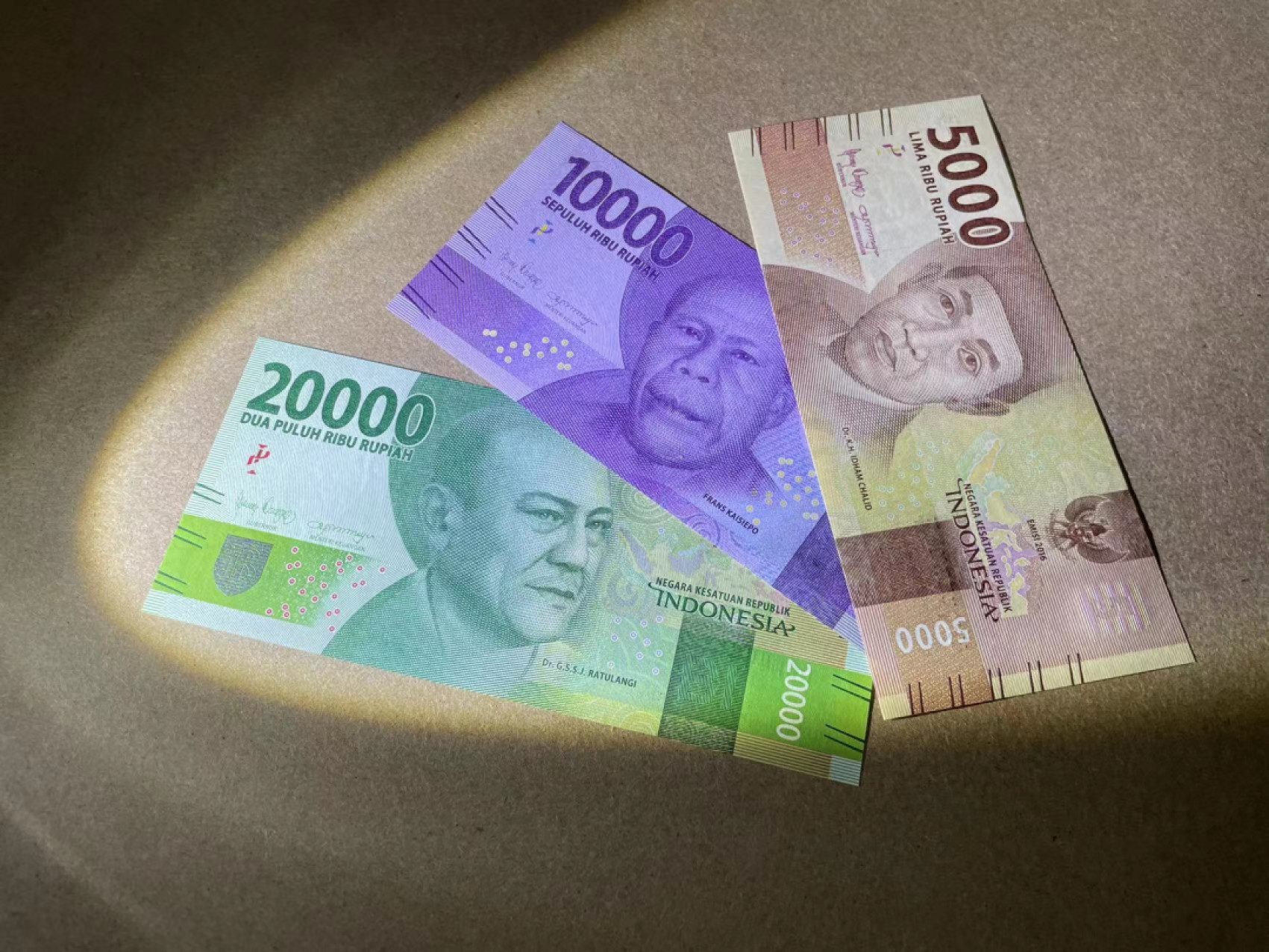 【Blue Auction】✨世界纸币精拍第317期——小精品场 【一组3张 全同4】印尼 2022年5000-20000卢比 全新UNC