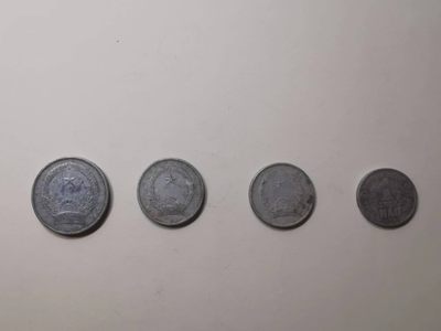 238.【鲸贝乐淘★两拍包邮】三字经·第“亲师友，习礼仪”号拍卖 【越南🇻🇳】1976年越南流通硬币全套4枚，流通品相如图