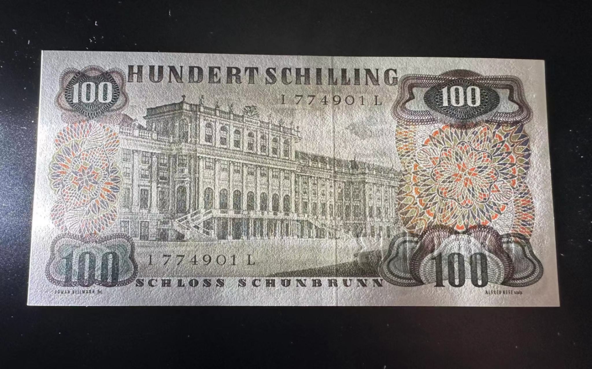 【Blue Auction】✨世界纸币精拍第317期——小精品场 奥地利 1960年100先令 斯特劳斯 全新UNC