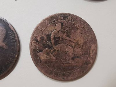 238.【鲸贝乐淘★两拍包邮】三字经·第“亲师友，习礼仪”号拍卖 【越南🇻🇳】法属流通硬币一组5枚，坐像和武女神头像，流通品相如图所示