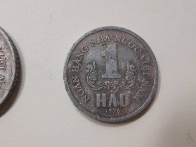 238.【鲸贝乐淘★两拍包邮】三字经·第“亲师友，习礼仪”号拍卖 【越南🇻🇳】1976年越南流通硬币全套4枚，流通品相如图