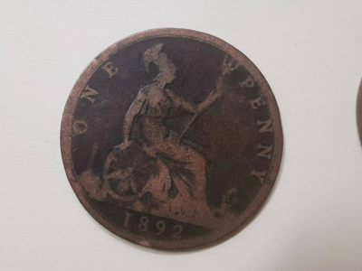 238.【鲸贝乐淘★两拍包邮】三字经·第“亲师友，习礼仪”号拍卖 【越南🇻🇳】法属流通硬币一组5枚，坐像和武女神头像，流通品相如图所示