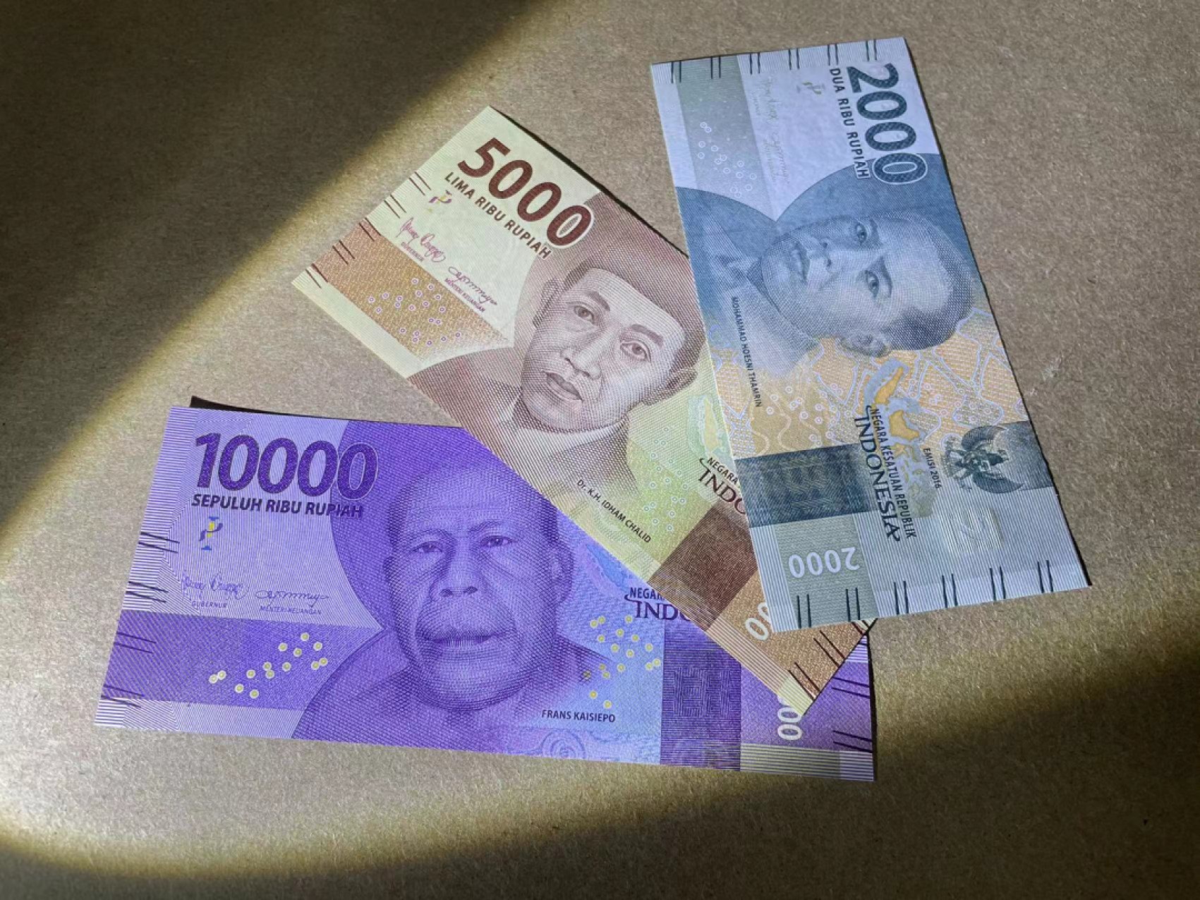 【Blue Auction】✨世界纸币精拍第317期——小精品场 【一组3张全同8】印尼 2022年2000-10000卢比 全新UNC