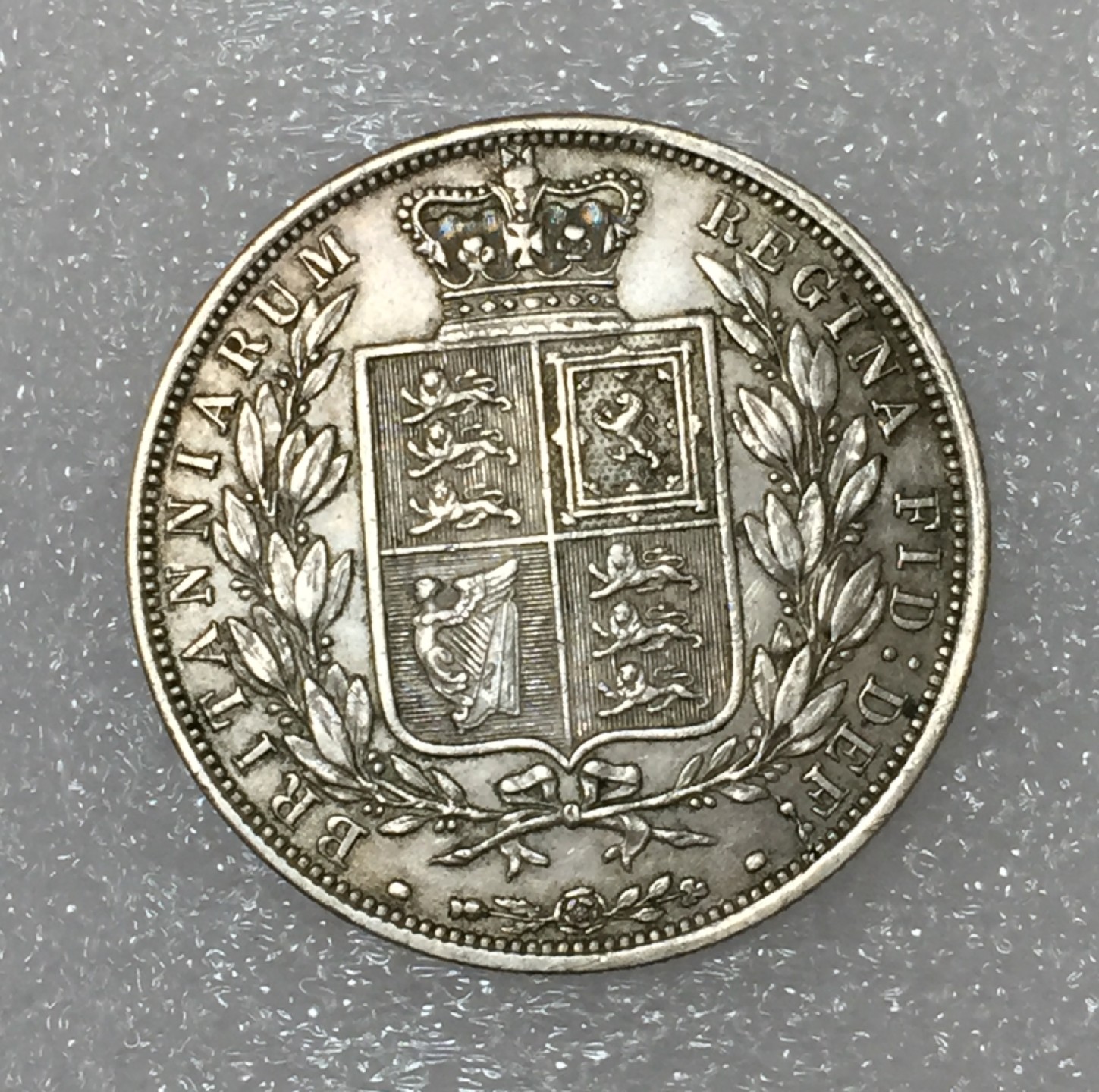 方圆集藏第四期专场 8334-英国1883年小维半克朗银币