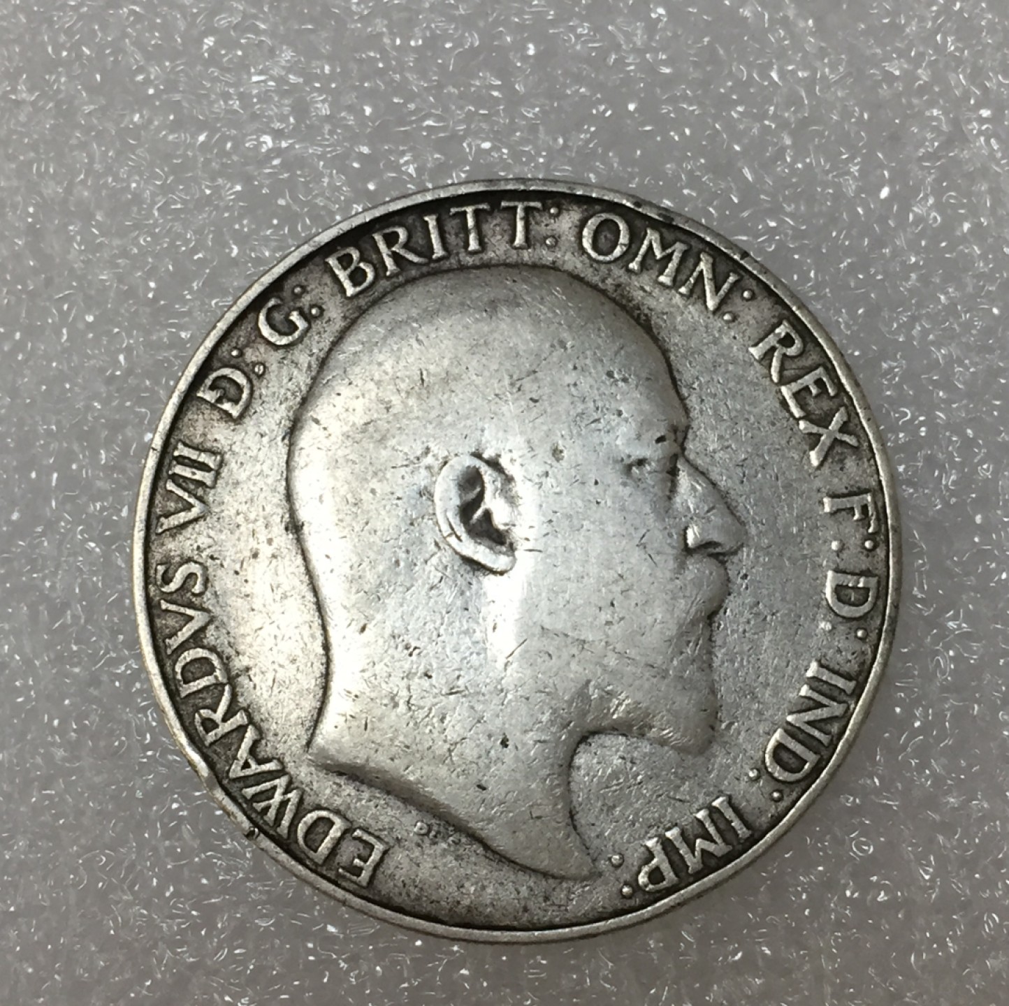 方圆集藏第四期专场 8635-英国爱德华七世海神2先令银币