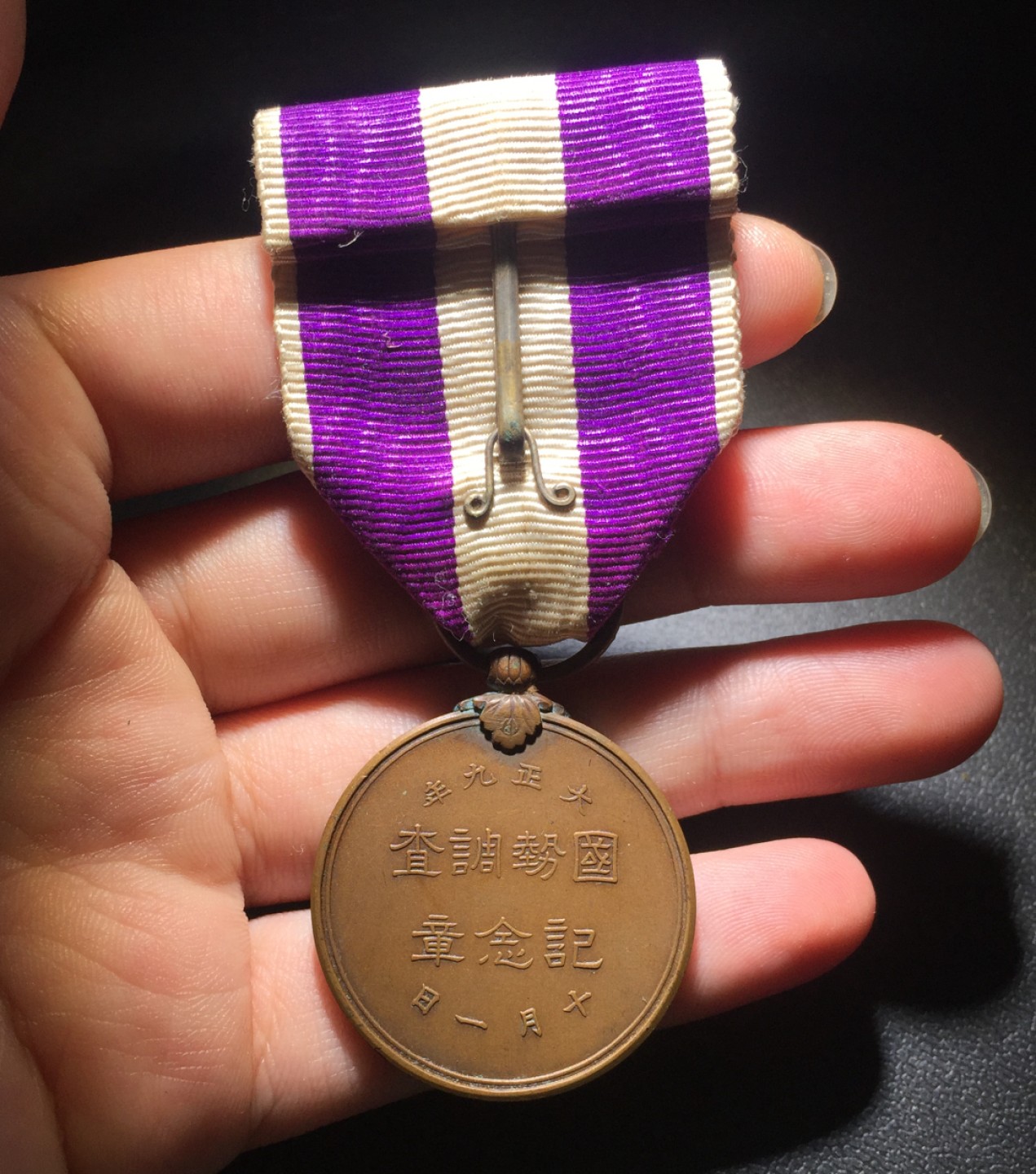 方圆集藏第四期专场 11475-日本 1920 大正九年国势调查章