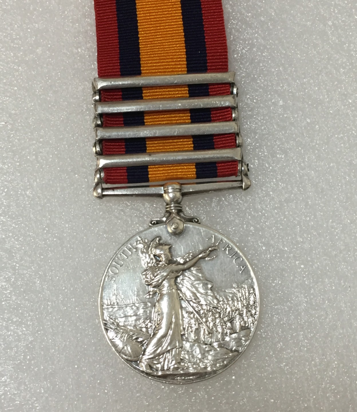 方圆集藏第四期专场 8441-1899-1902年第二次南非布尔战争4排勋条原绶带