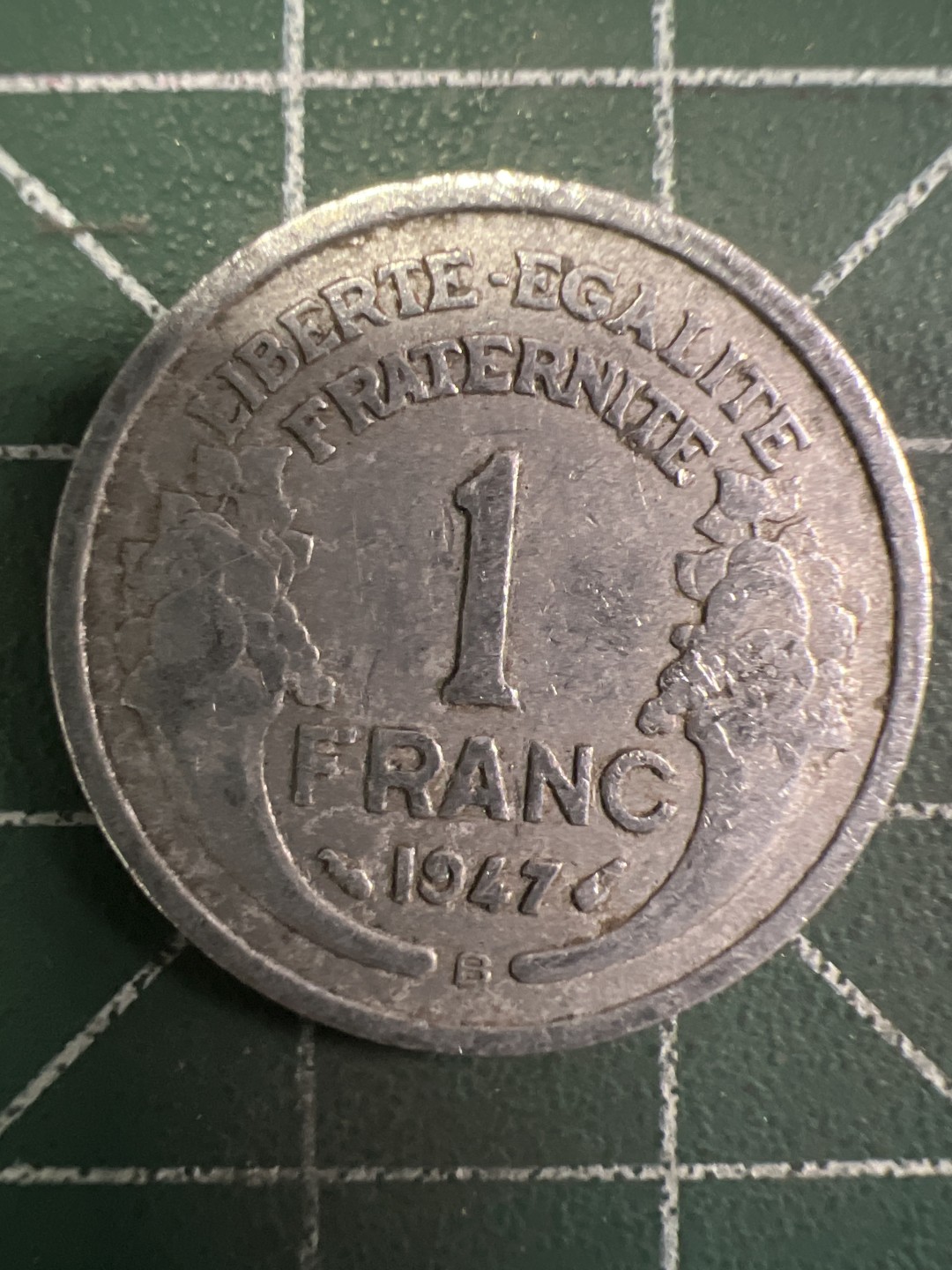 泡泡堂第293期  世界硬币 （无押金，捡漏，全场20包邮，偏远地区除外，接收代拍业务） 法国1法郎