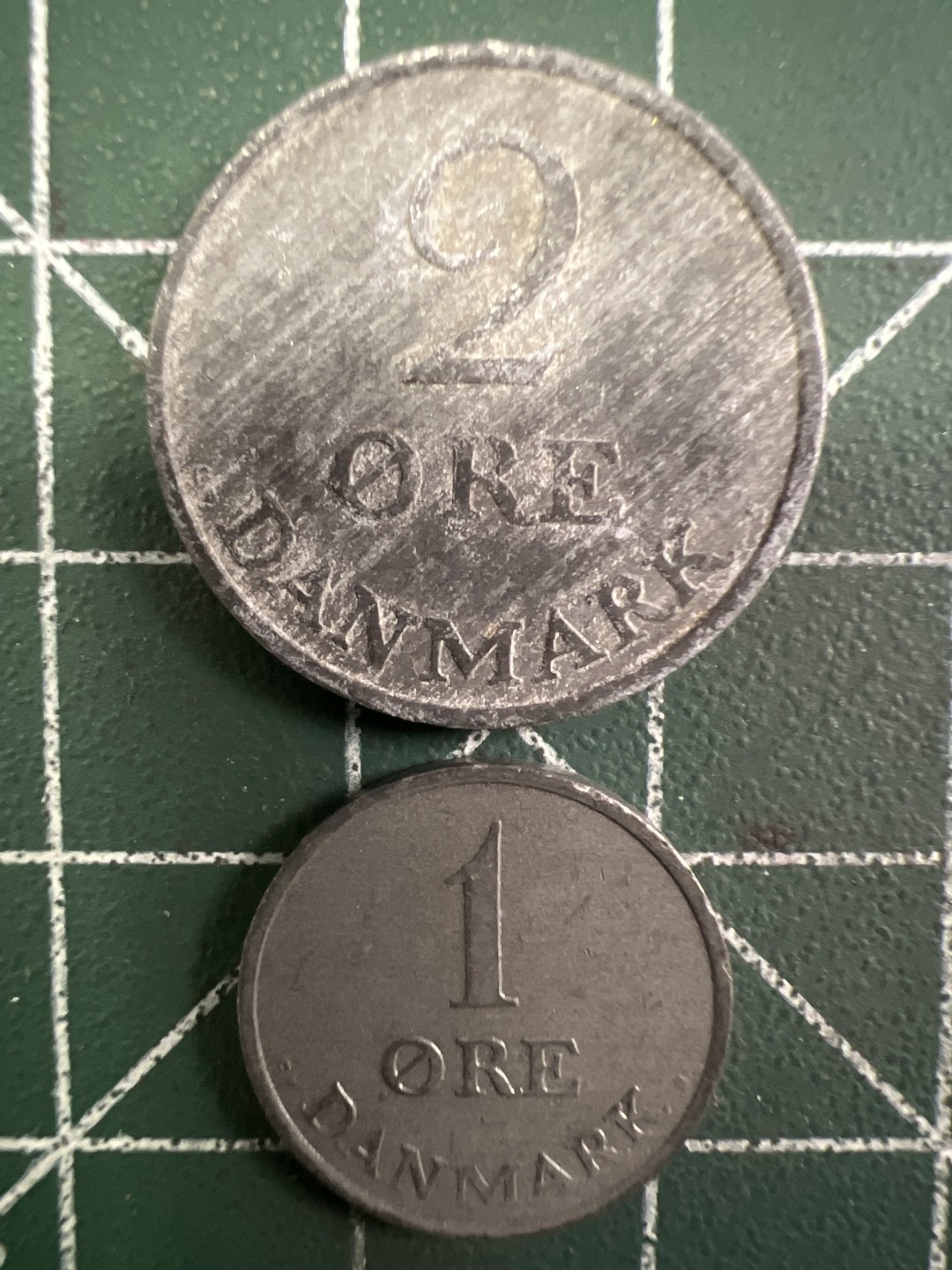 泡泡堂第293期  世界硬币 （无押金，捡漏，全场20包邮，偏远地区除外，接收代拍业务） 丹麦2枚