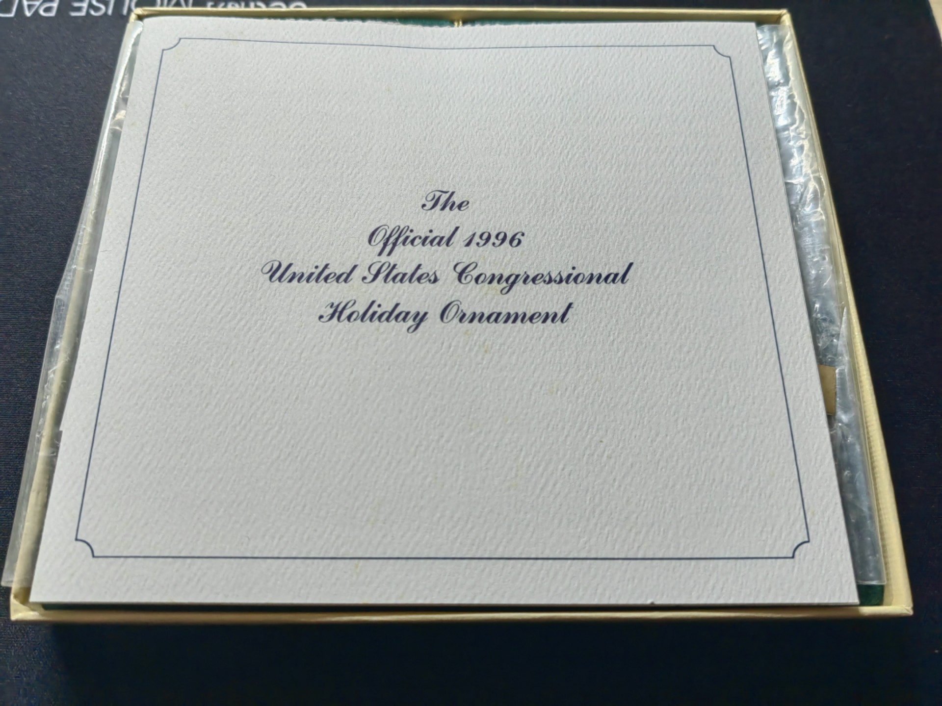 小精选专场👏🏻👏🏻 1996年美国参议院礼品店的纪念品（齐全）