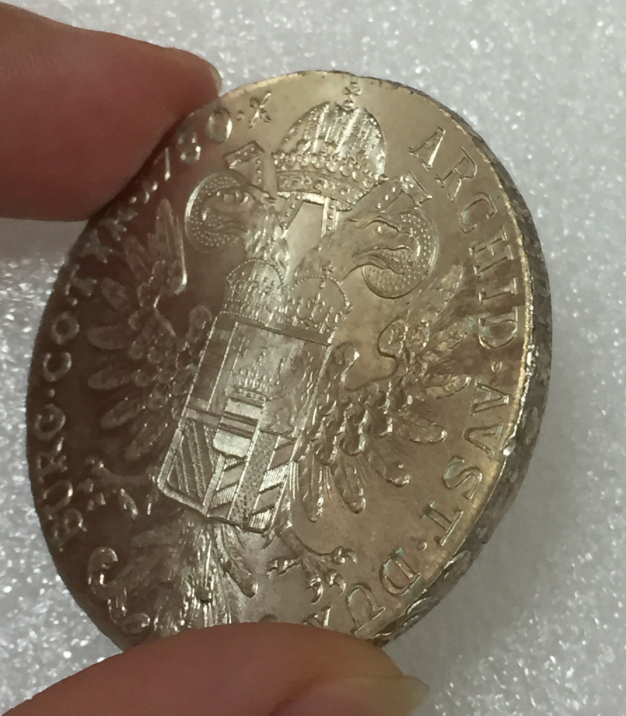 方圆集藏第四期专场 11472-奥地利1780官方后铸版大奶妈银币