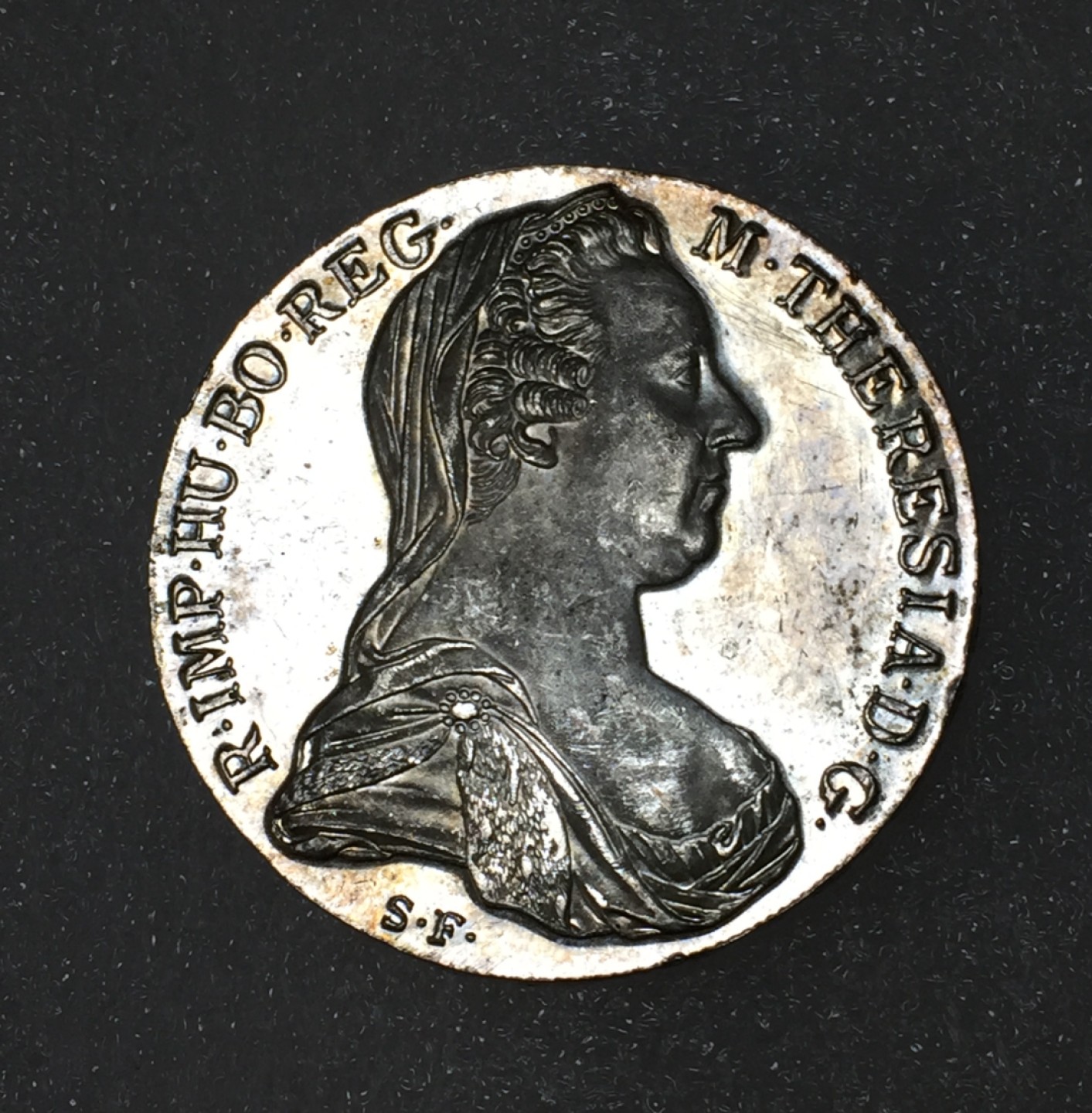 方圆集藏第四期专场 8868-奥地利1780后铸版精制版大奶妈银币